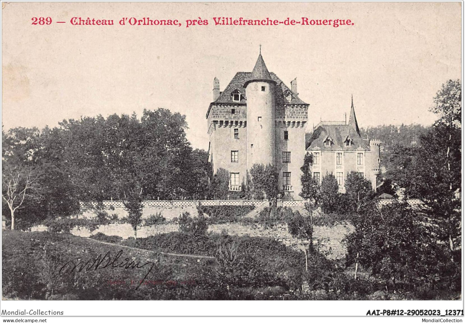 AAIP8-12-0714 - VILLEFRANCHE-DE-ROUERGUE - Chateau D'Orlhonac - Villefranche De Rouergue