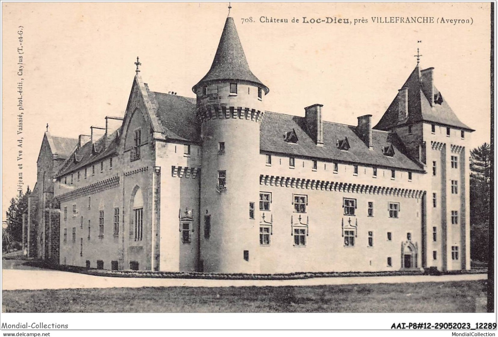 AAIP8-12-0673 - VILLEFRANCHE-DE-ROUERGUE - Chateau De Loc Dieu - Villefranche De Rouergue