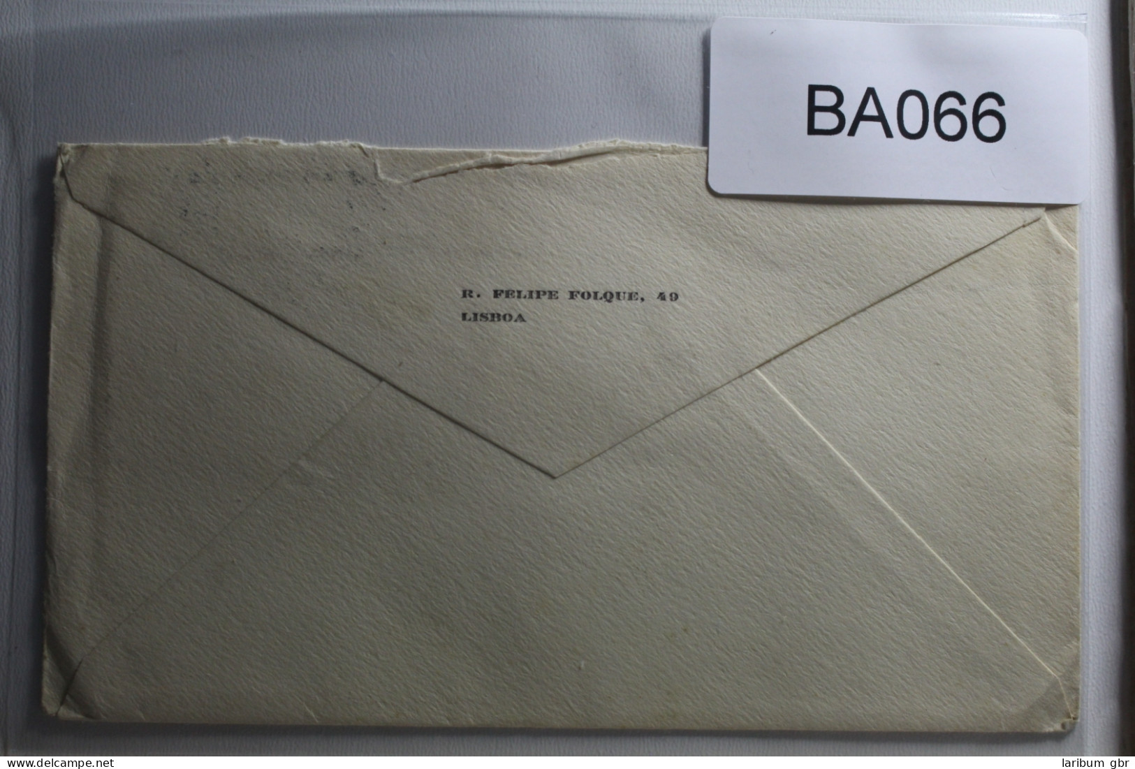 Portgual Auf Brief Als Mischfrankatur Gelaufen #BA066 - Other & Unclassified
