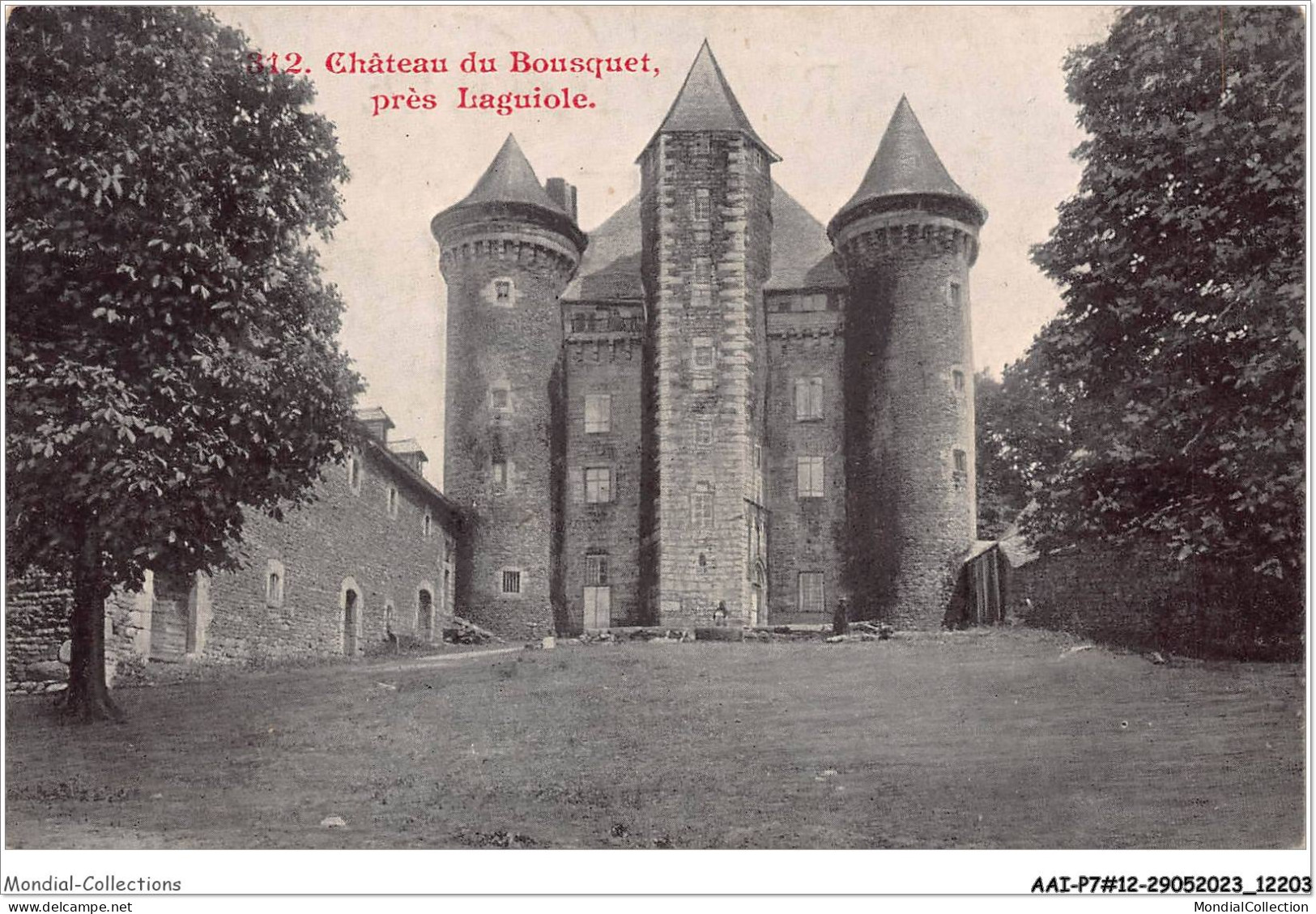 AAIP7-12-0630 - LAGUIOLE - Chateau Du Bousquet - Laguiole