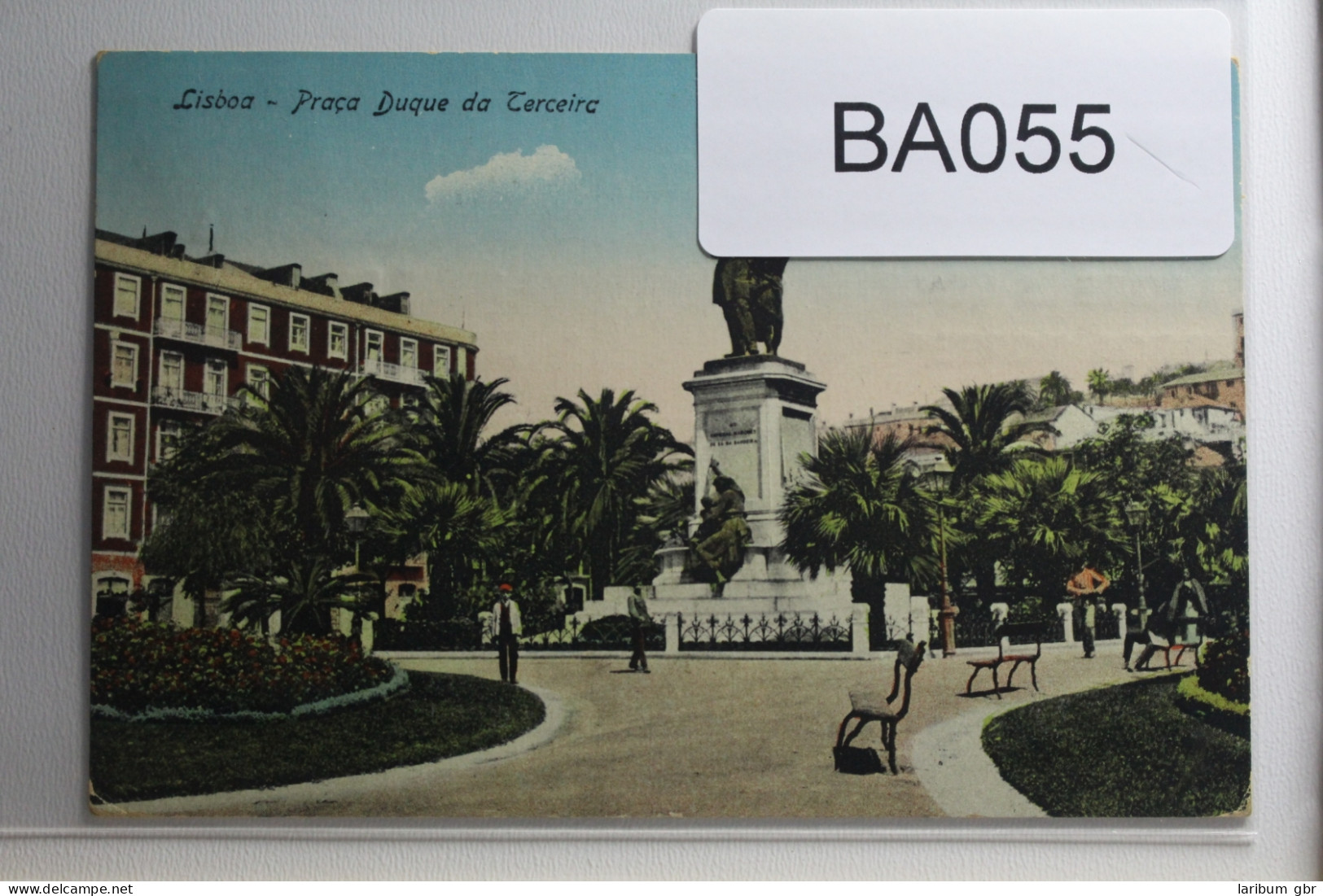 Portgual Auf Postkarte Als Einzelfrankatur Gelaufen #BA055 - Other & Unclassified