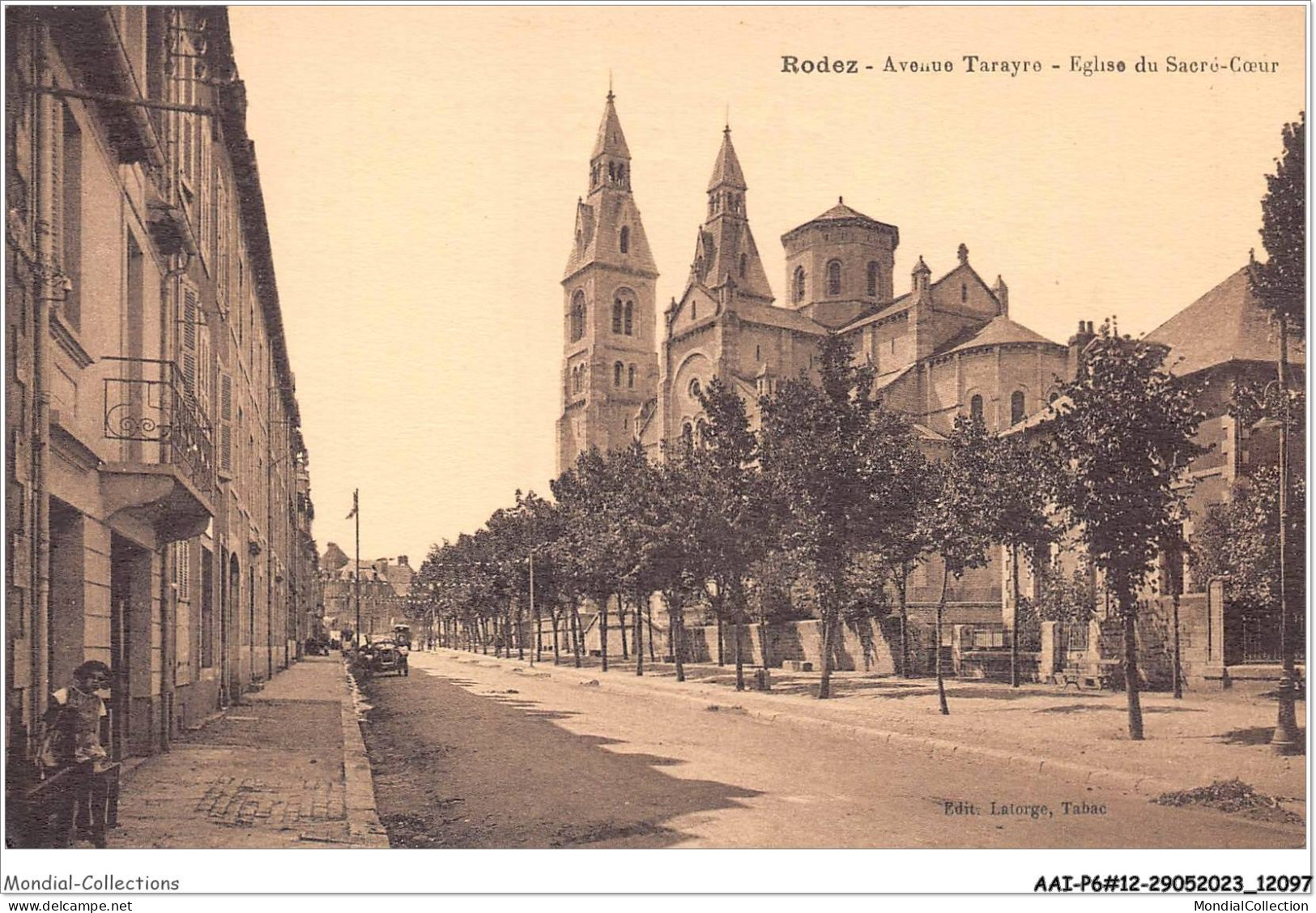 AAIP6-12-0577 - RODEZ - Eglise Du Sacre Coeur - Rodez