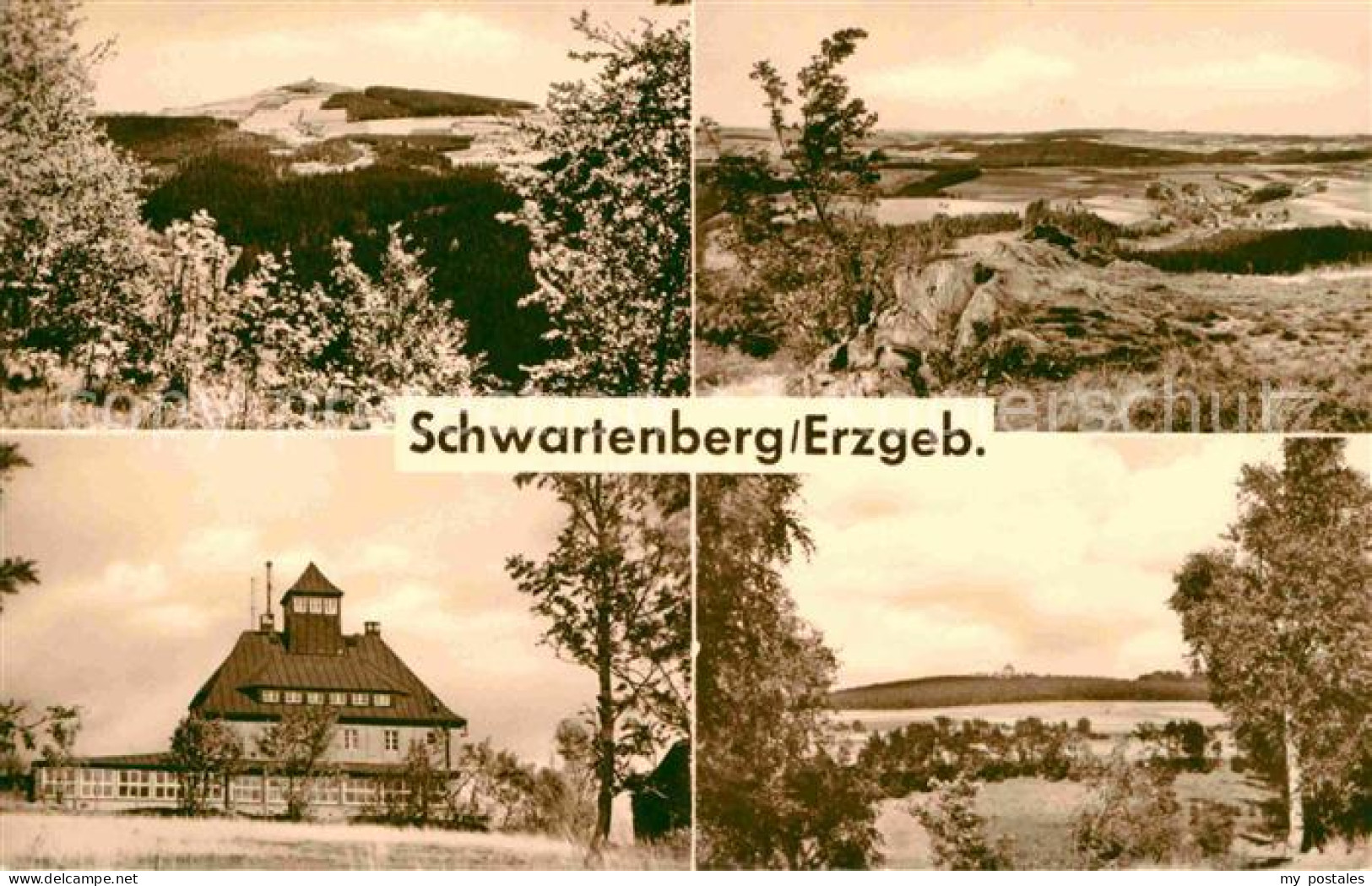 72634699 Seiffen Erzgebirge Schwartenberg Schwartenbergbaude Panorama Kurort Sei - Seiffen