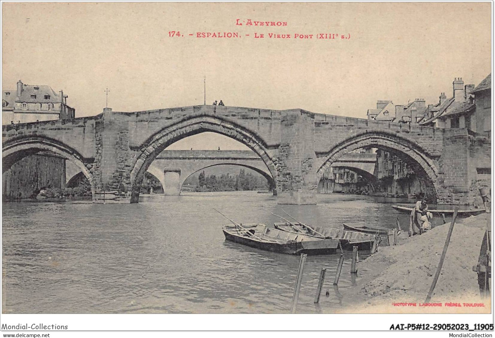 AAIP5-12-0480 - ESPALION - Le Vieux Pont  - Espalion