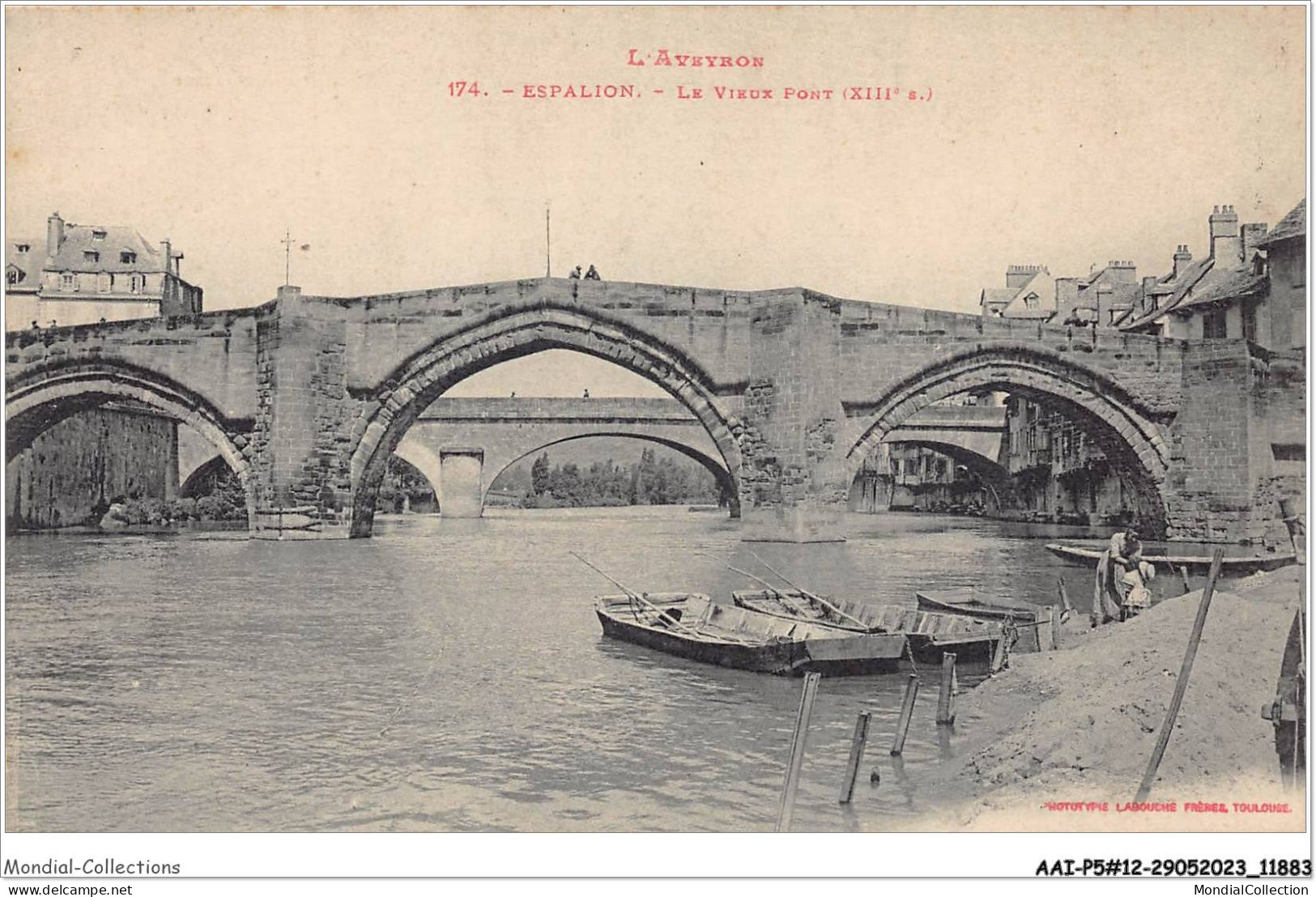 AAIP5-12-0469 - ESPALION - Le Vieux Pont  - Espalion