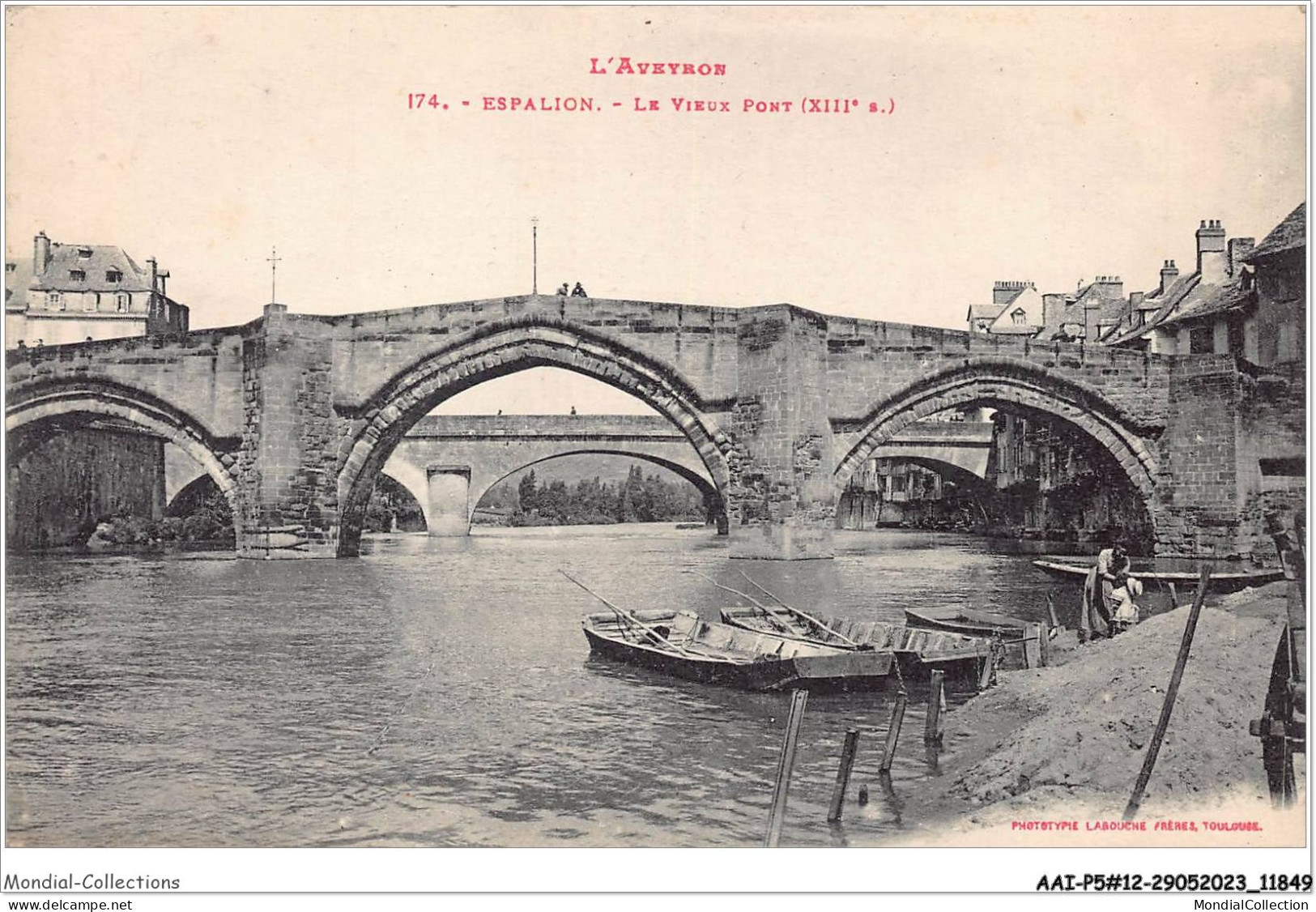 AAIP5-12-0452 - ESPALION - Le Vieux Pont  - Espalion
