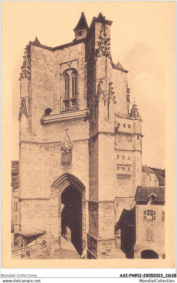 AAIP4-12-0346 - VILLEFRANCHE-DE-ROUERGUE - Clocher Notre Dame  - Villefranche De Rouergue