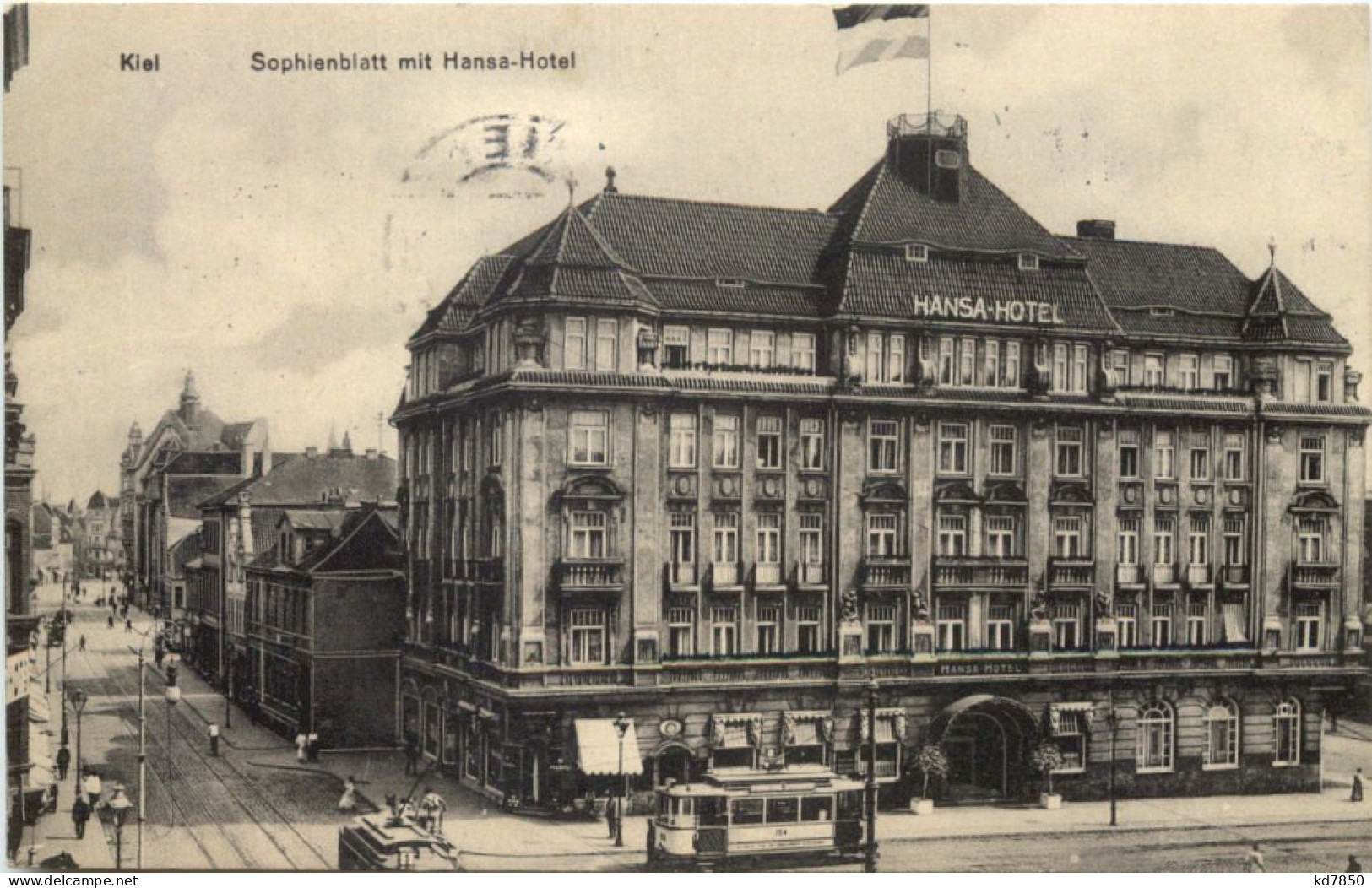 Kiel - Sophienblatt Mit Hansa Hotel - Kiel