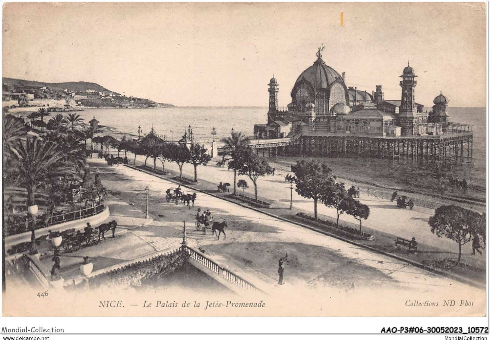 AAOP3-06-0239 - NICE - Le Palais De La Jetée-Promenade - Monuments