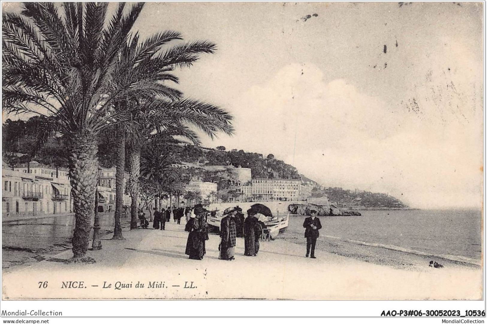 AAOP3-06-0221 - NICE - Le Quai Du Midi - Transport (sea) - Harbour