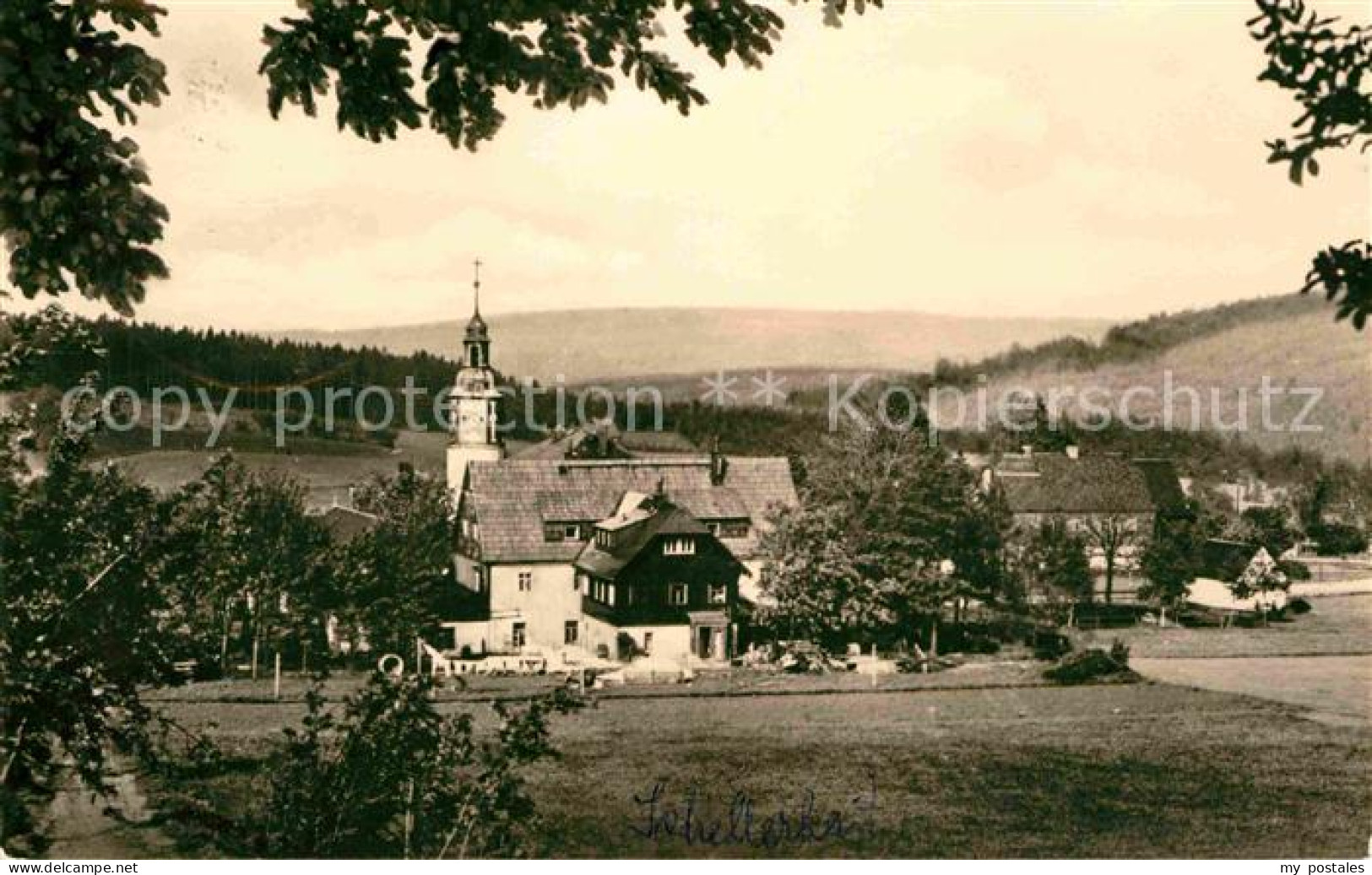 72634681 Schellerhau Kirche Ortsansicht Altenberg - Altenberg