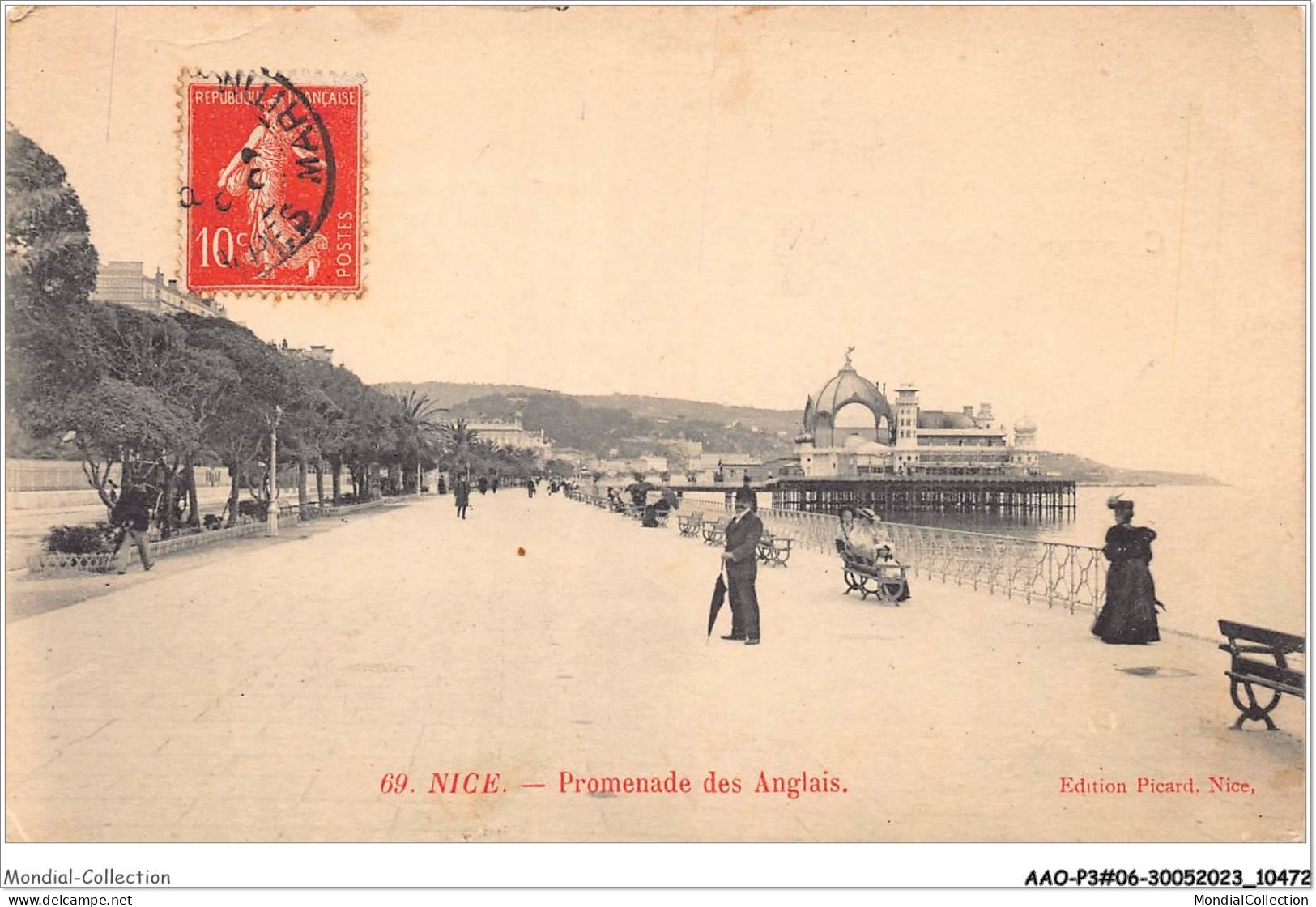 AAOP3-06-0189 - NICE - Promenade Des Anglais - Multi-vues, Vues Panoramiques