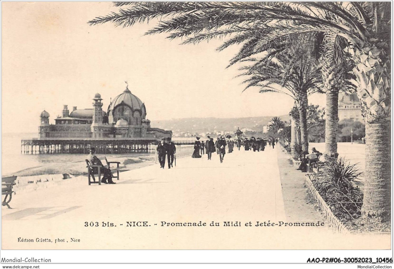 AAOP2-06-0181 - NICE - Promenade Du Midi Et Jetée - Promenade - Mehransichten, Panoramakarten