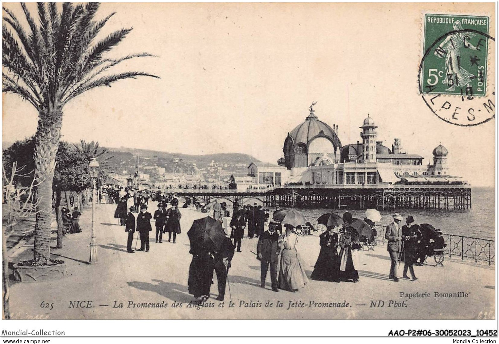 AAOP2-06-0179 - NICE - La Promenade Des Anglais Et Le Palais De La Jetée-Promenade - Multi-vues, Vues Panoramiques