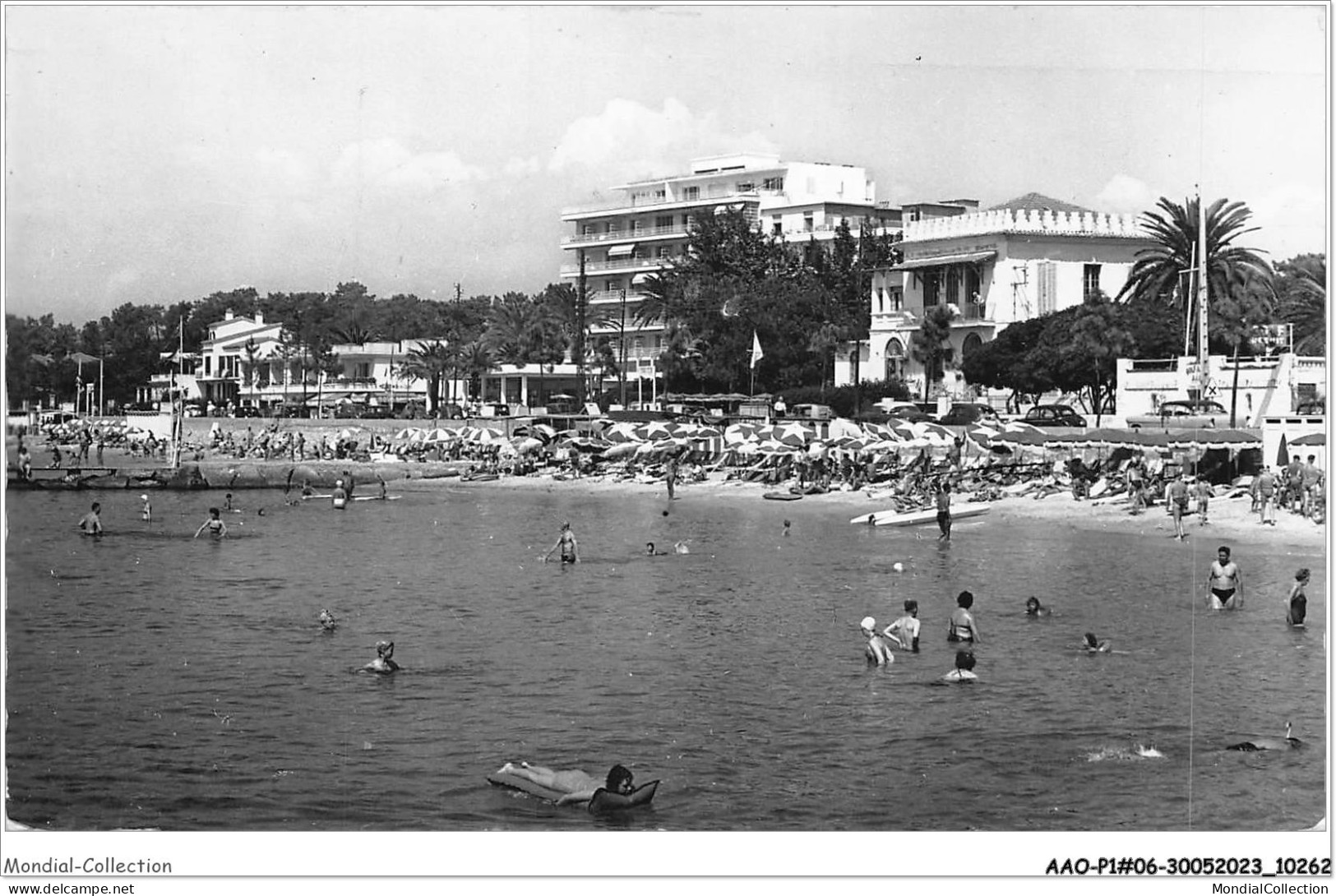 AAOP1-06-0086 - JUAN-LES-PINS - La Plage Et La Promenade - Juan-les-Pins