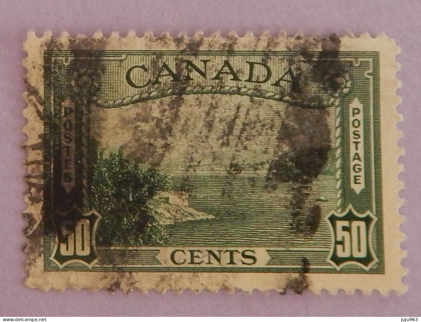 CANADA YT 200 OBLITERE "PORT DE VANCOUVER" ANNÉE 1938 - Oblitérés