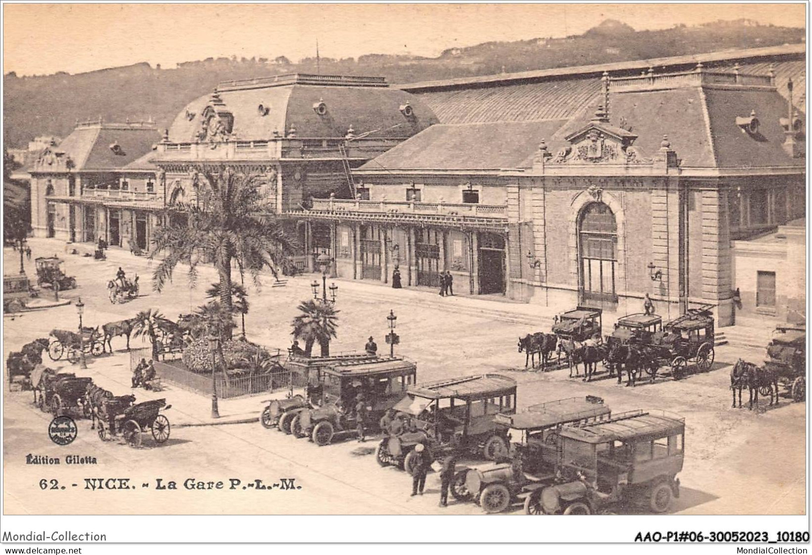 AAOP1-06-0045 - NICE - La Gare - Transport Ferroviaire - Gare