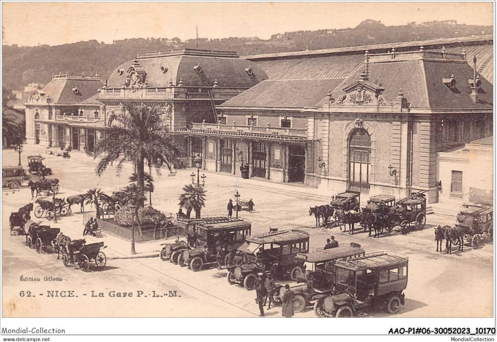 AAOP1-06-0040 - NICE - LA GARE  - Transport Ferroviaire - Gare