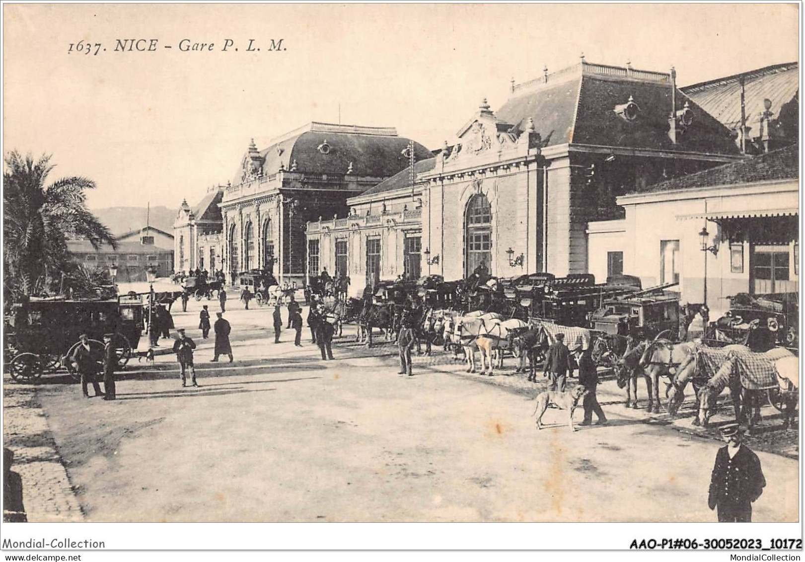 AAOP1-06-0041 - NICE - LA GARE  - Schienenverkehr - Bahnhof