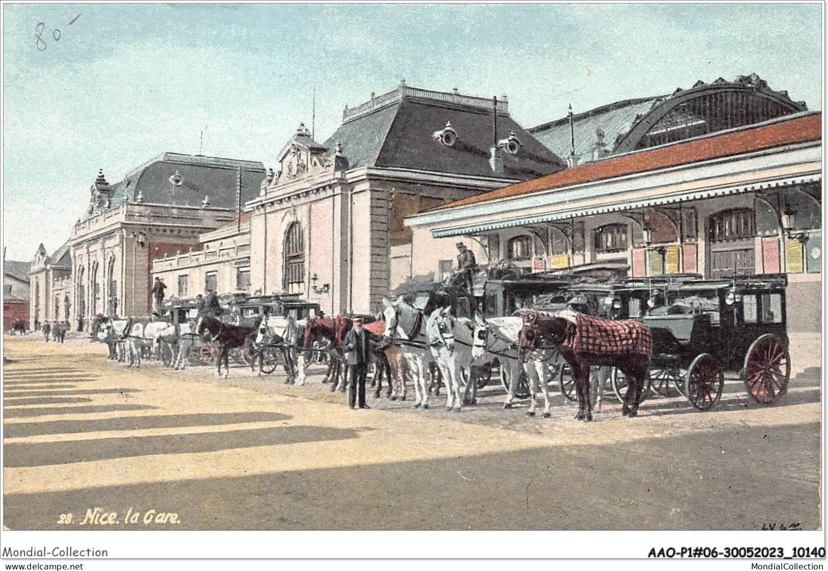 AAOP1-06-0025 - NICE - La Gare - Schienenverkehr - Bahnhof