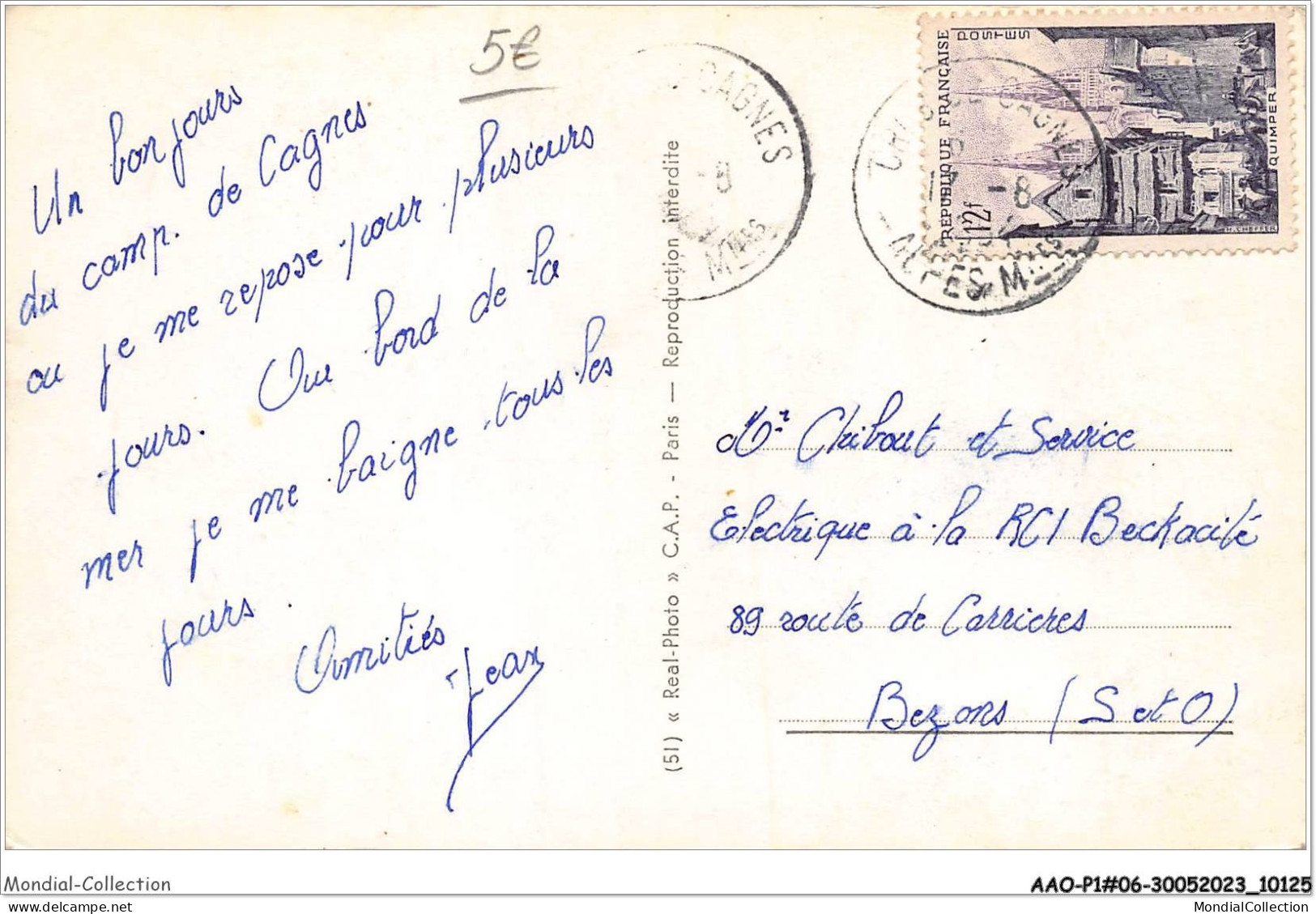 AAOP1-06-0017 - CAGNES - Vue Générale - Cagnes-sur-Mer