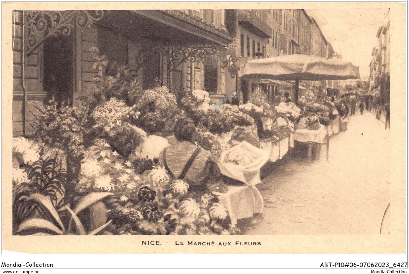 ABTP10-06-0905 - NICE - Le Marche Aux Fleurs - Markets, Festivals