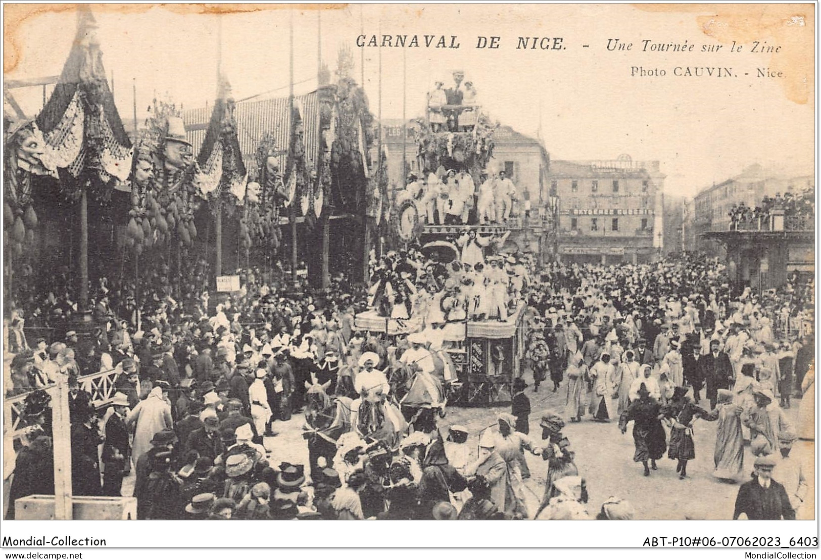 ABTP10-06-0892 - Carnaval De NICE - Une Tournee Sur Le Zine - Carnival