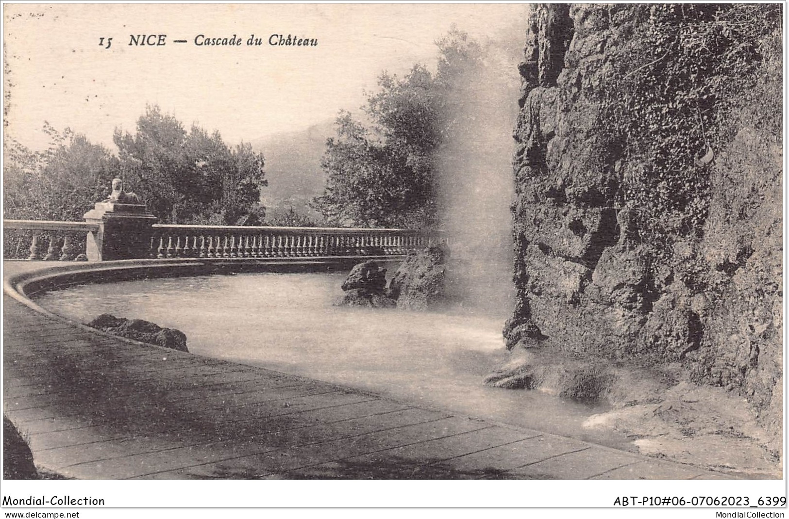 ABTP10-06-0890 - NICE - Cascade Du Chateau - Monuments