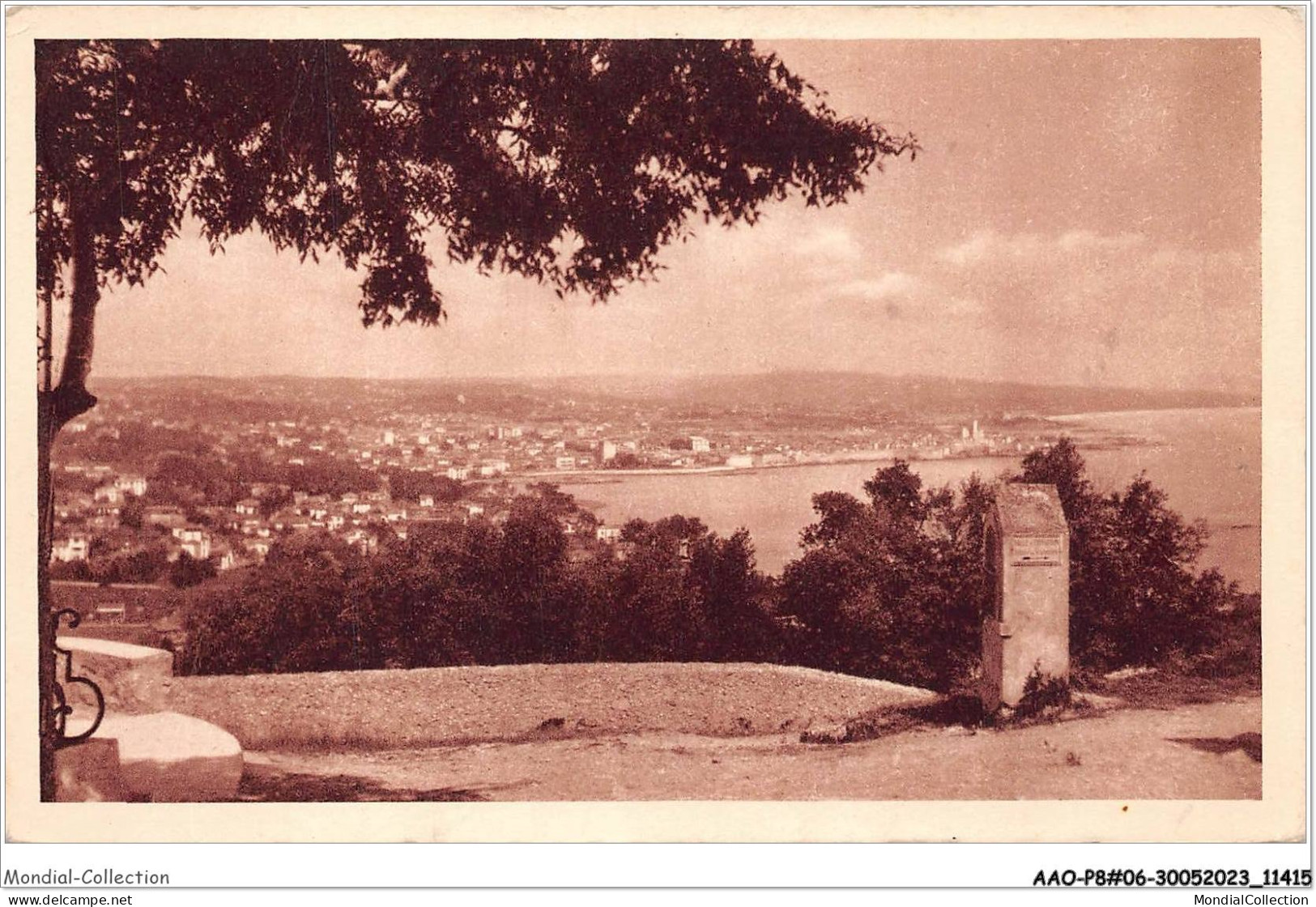 AAOP8-06-0662 - ANTIBES - Vue De Notre-Dame De La Garoupe - Cap D'Antibes - La Garoupe