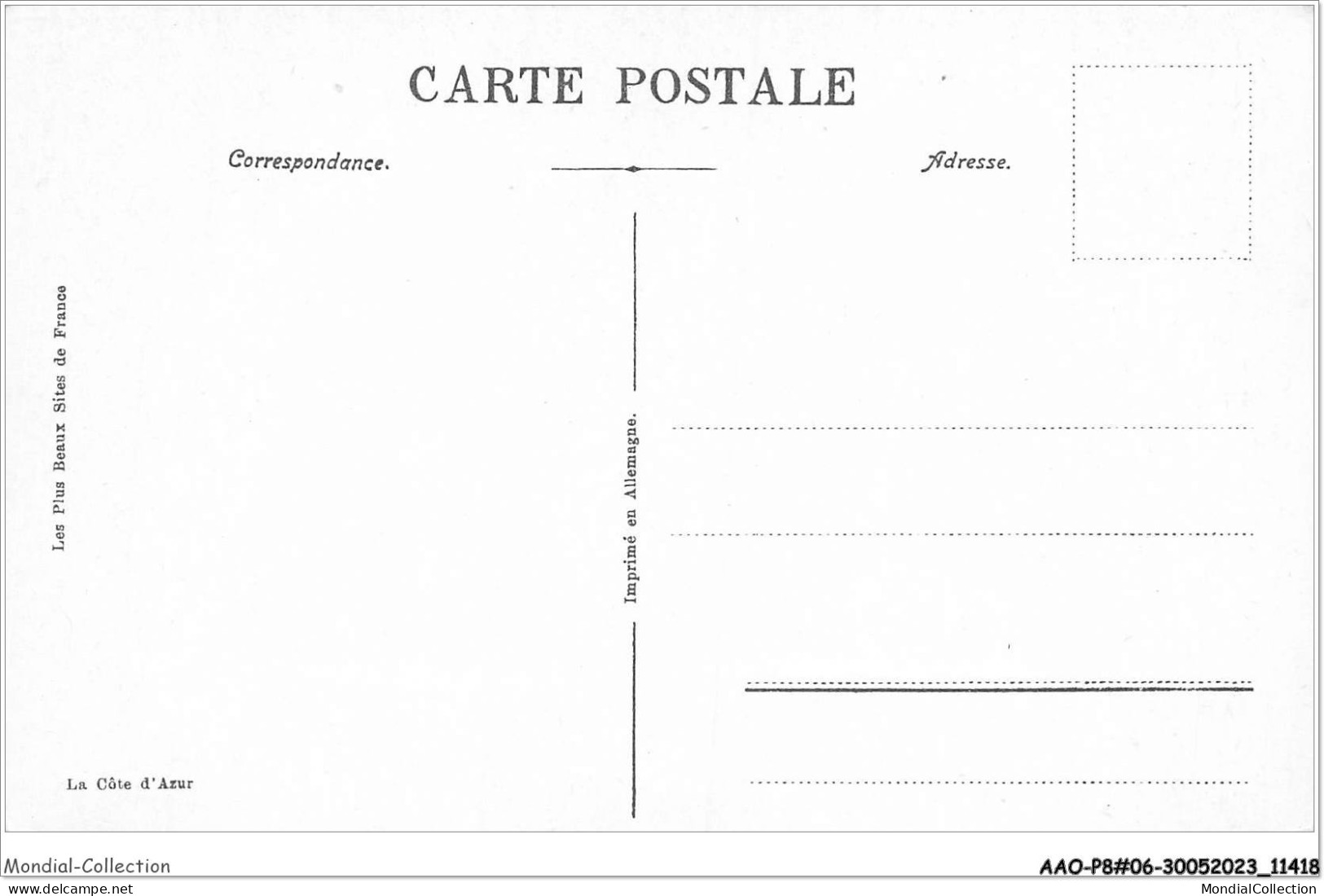 AAOP8-06-0663 - ANTIBES - Vue Générale - Cap D'Antibes - La Garoupe