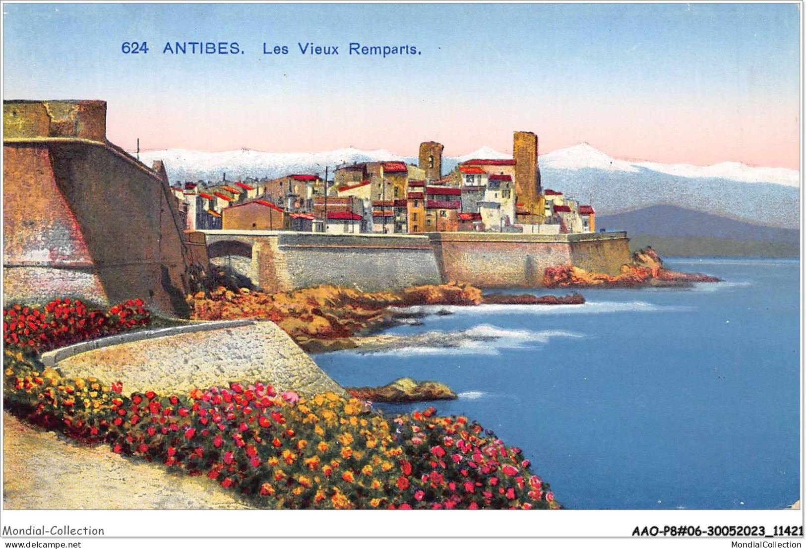 AAOP8-06-0665 - ANTIBES - Les Vieux Remparts - Antibes - Les Remparts