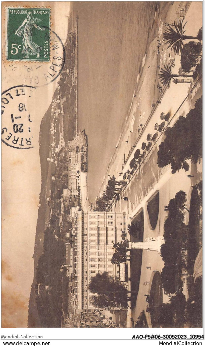 AAOP5-06-0431 - NICE - Promenade Du Midi Et Mont Boron Pris De L'Hotel Des Anglais - Mehransichten, Panoramakarten