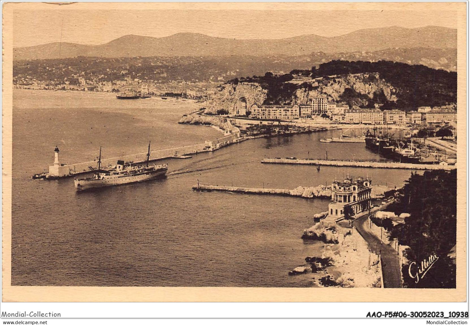 AAOP5-06-0423 - NICE - Promenade Au Mont-Boron - Mehransichten, Panoramakarten