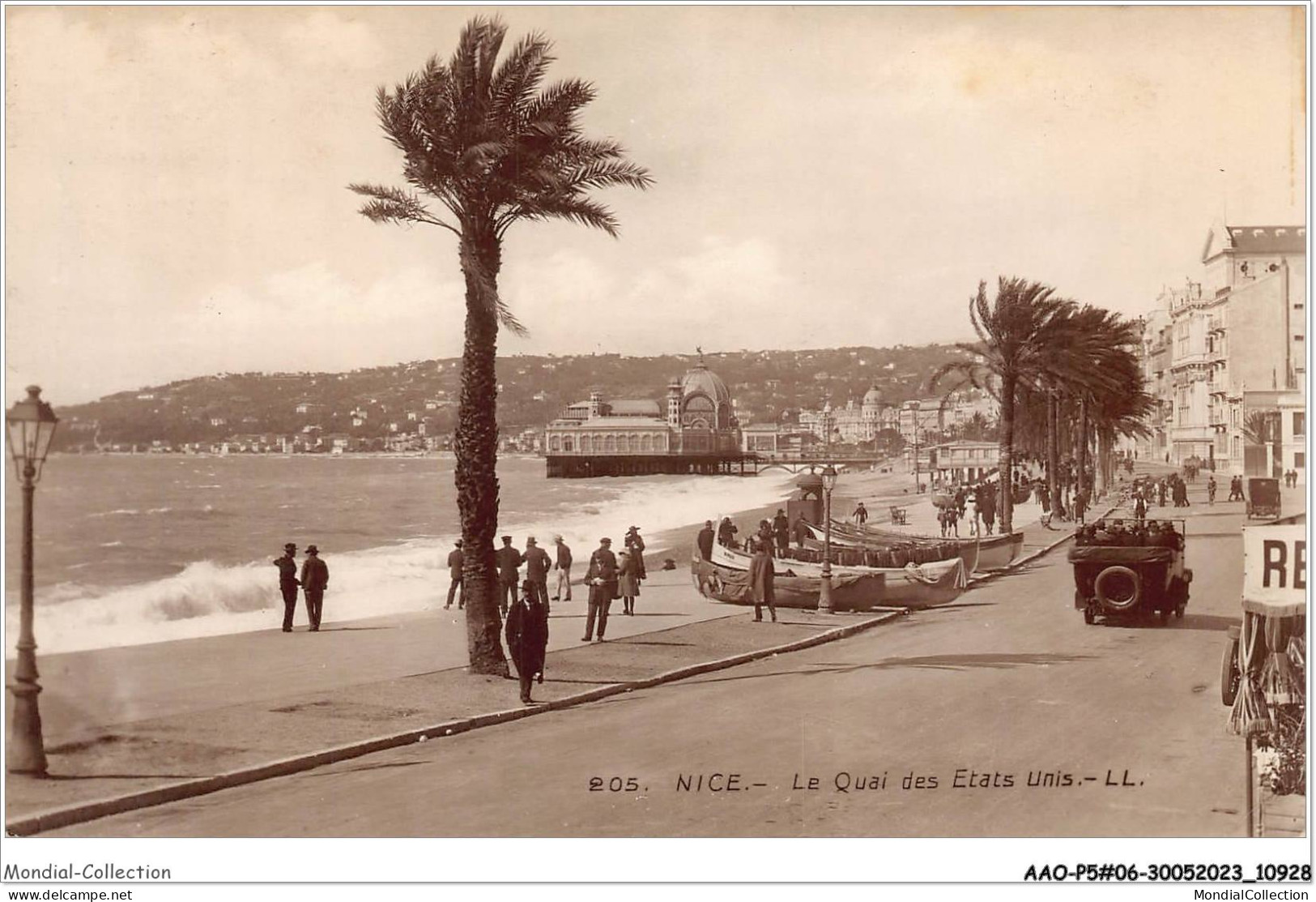 AAOP5-06-0418 - NICE - Le Quai Des Etats Unis - Transport (rail) - Station