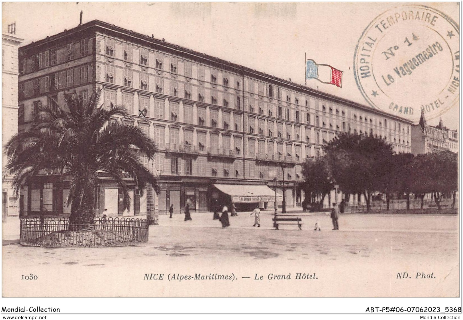ABTP5-06-0372 - NICE - Le Grand Hotel - Monumenten, Gebouwen