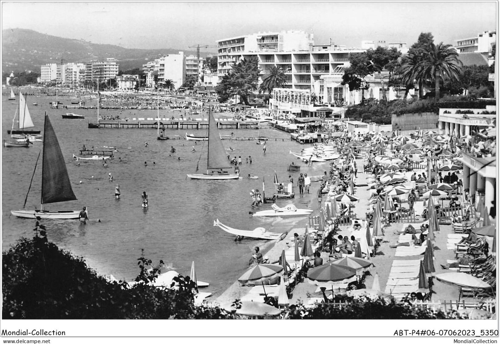 ABTP4-06-0363 - JUAN-LES-PINS - La Plage - Juan-les-Pins