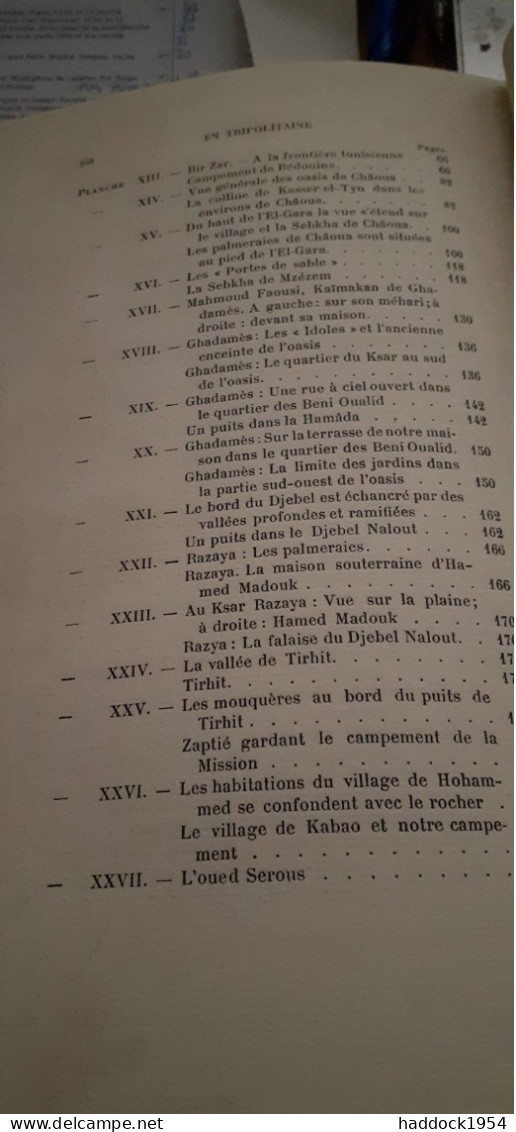 En tripolitaine voyage à GHADAMÈS EDMOND BERNET fontemoing et cie 1912