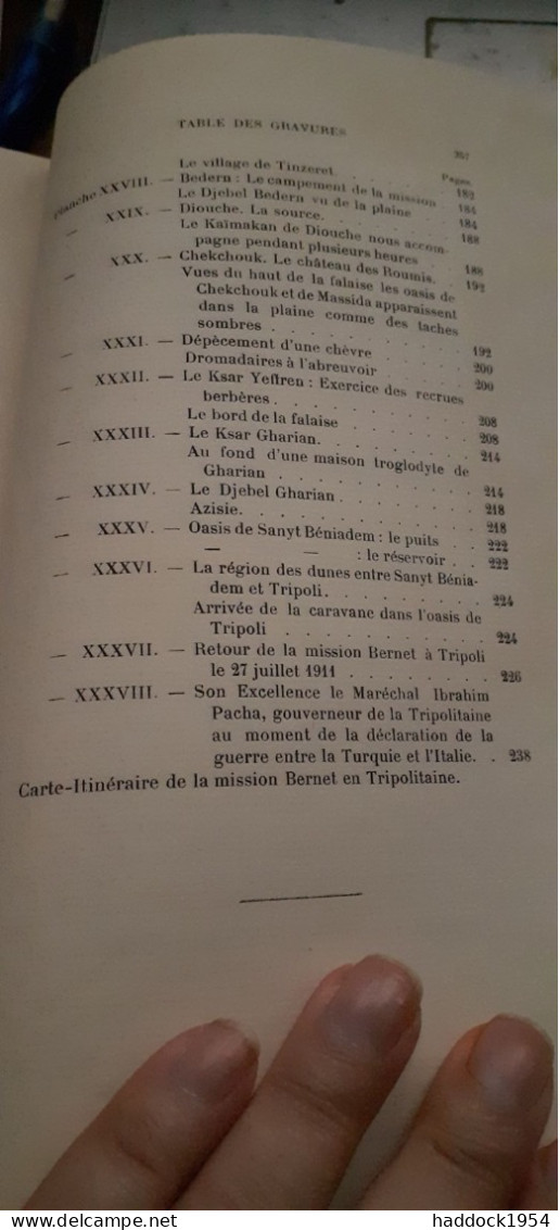 En tripolitaine voyage à GHADAMÈS EDMOND BERNET fontemoing et cie 1912