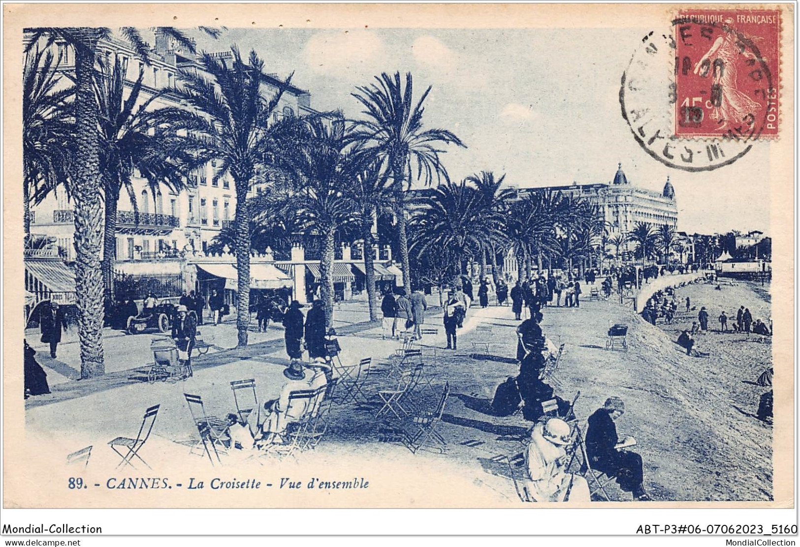 ABTP3-06-0268 - CANNES - La Croisette - Vu D'Ensemble - Cannes