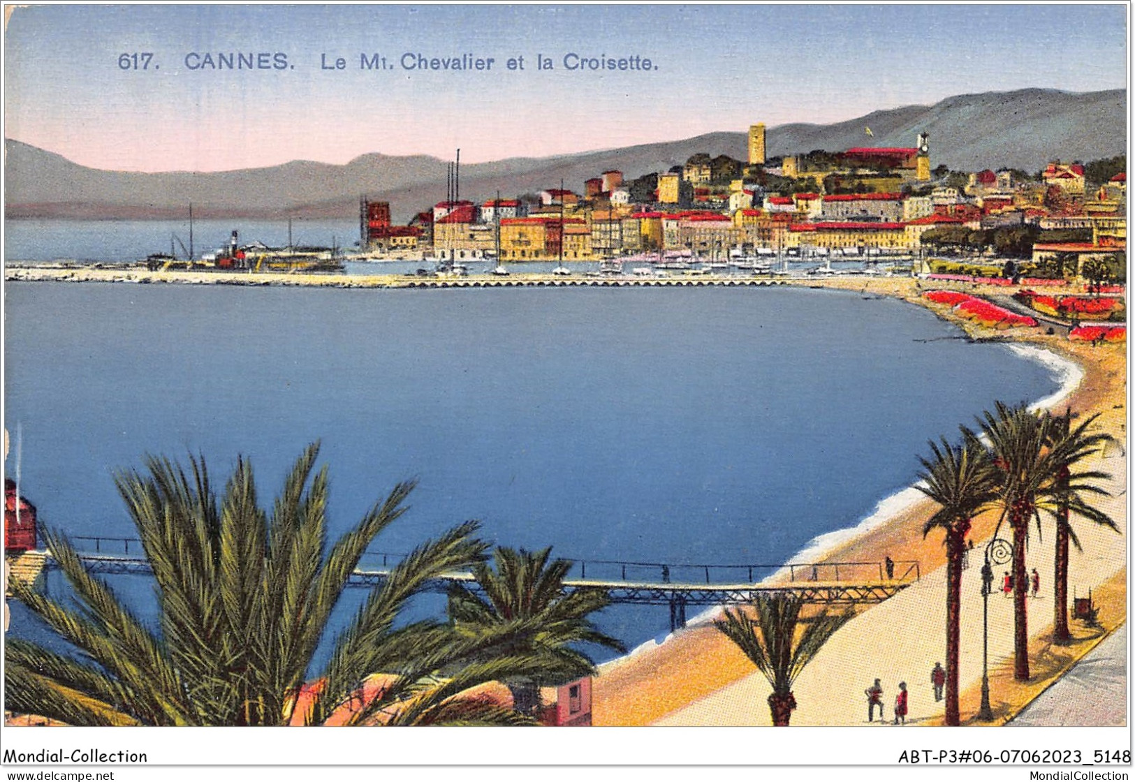 ABTP3-06-0262 - CANNES - Le Mont Chevalier Et La Croisette - Cannes