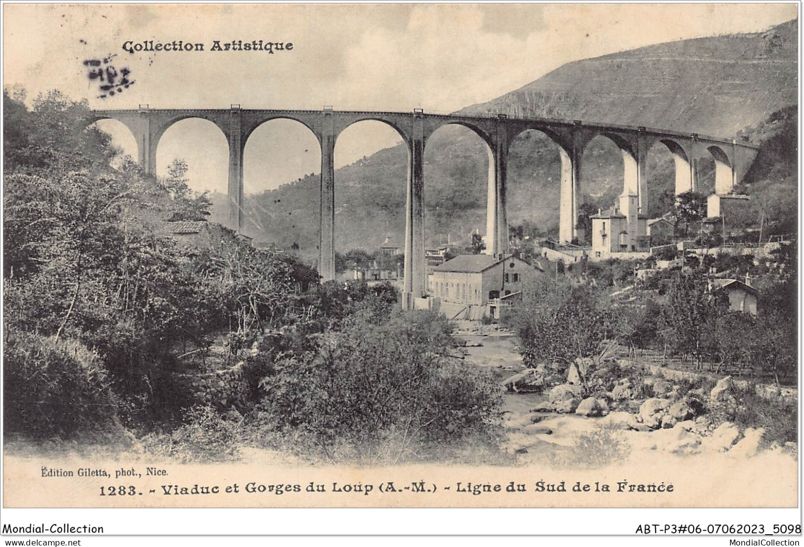 ABTP3-06-0237 - Viaduc Et GORGES DU LOUP - Ligne Du Sud De La France - Sonstige & Ohne Zuordnung