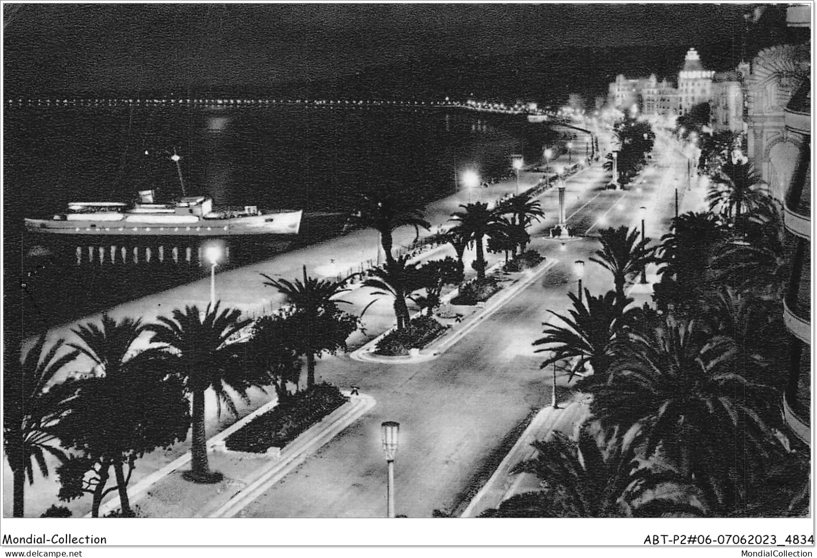 ABTP2-06-0105 - NICE - La Nuit - Promenade En Mer - Nice By Night