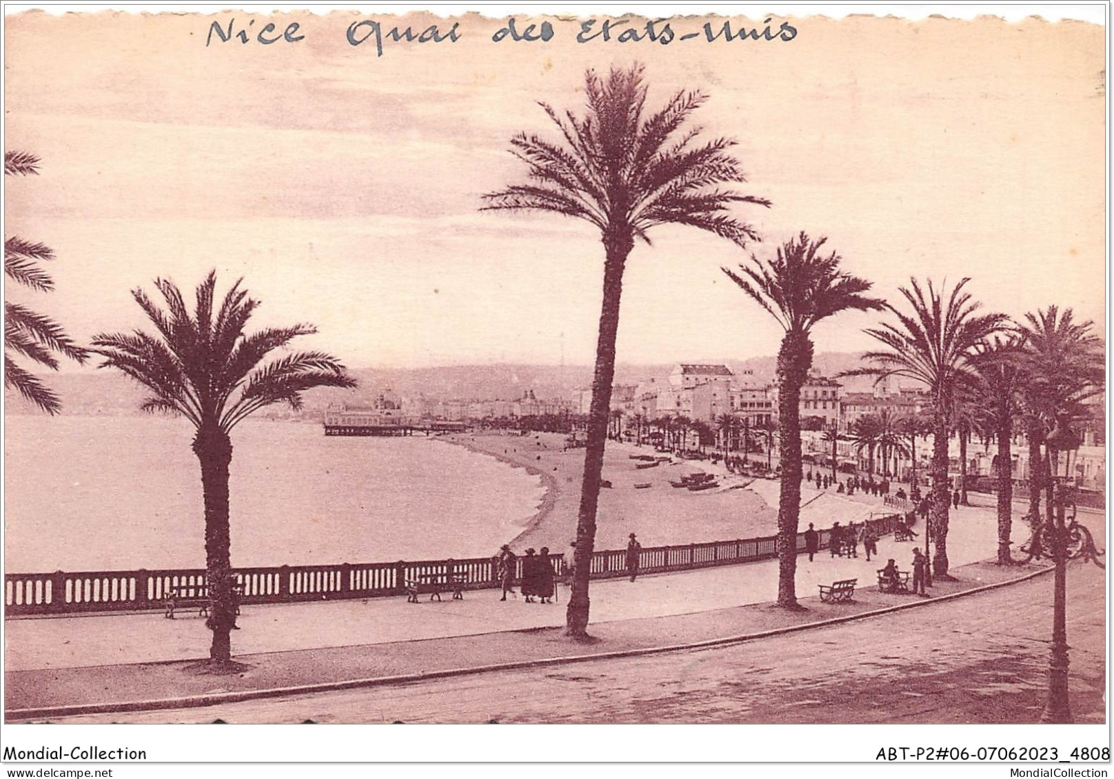 ABTP2-06-0092 - NICE - Quai Des Etats-Unis - Multi-vues, Vues Panoramiques