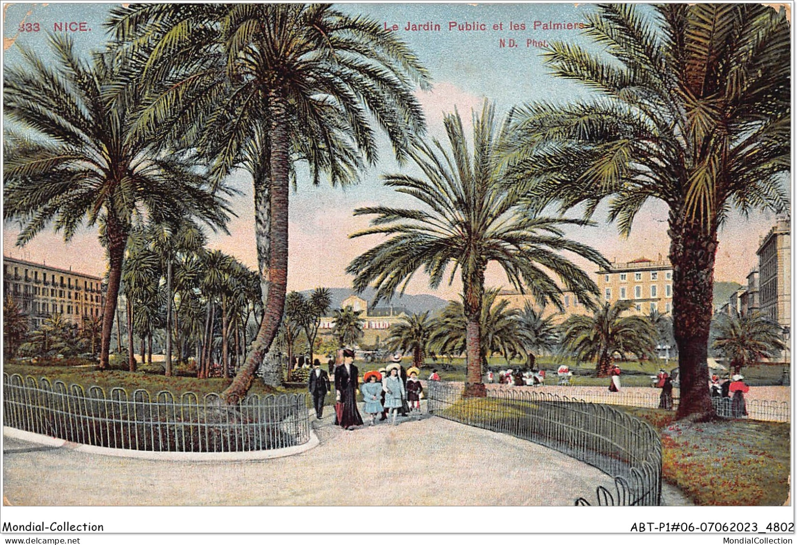 ABTP1-06-0089 - NICE - Le Jardin Public Et Les Palmiers - Parks