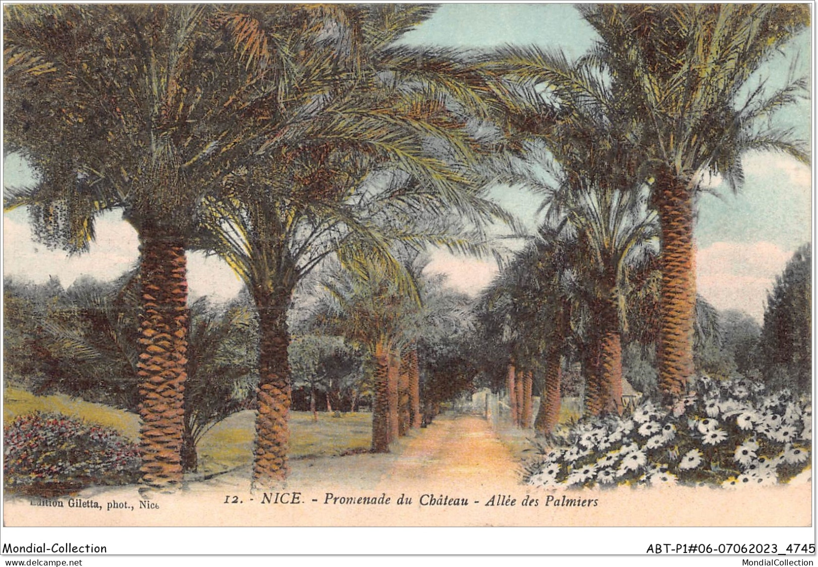 ABTP1-06-0060 - NICE - Promenade Du Chateau - Alle Des Palmiers - Parks