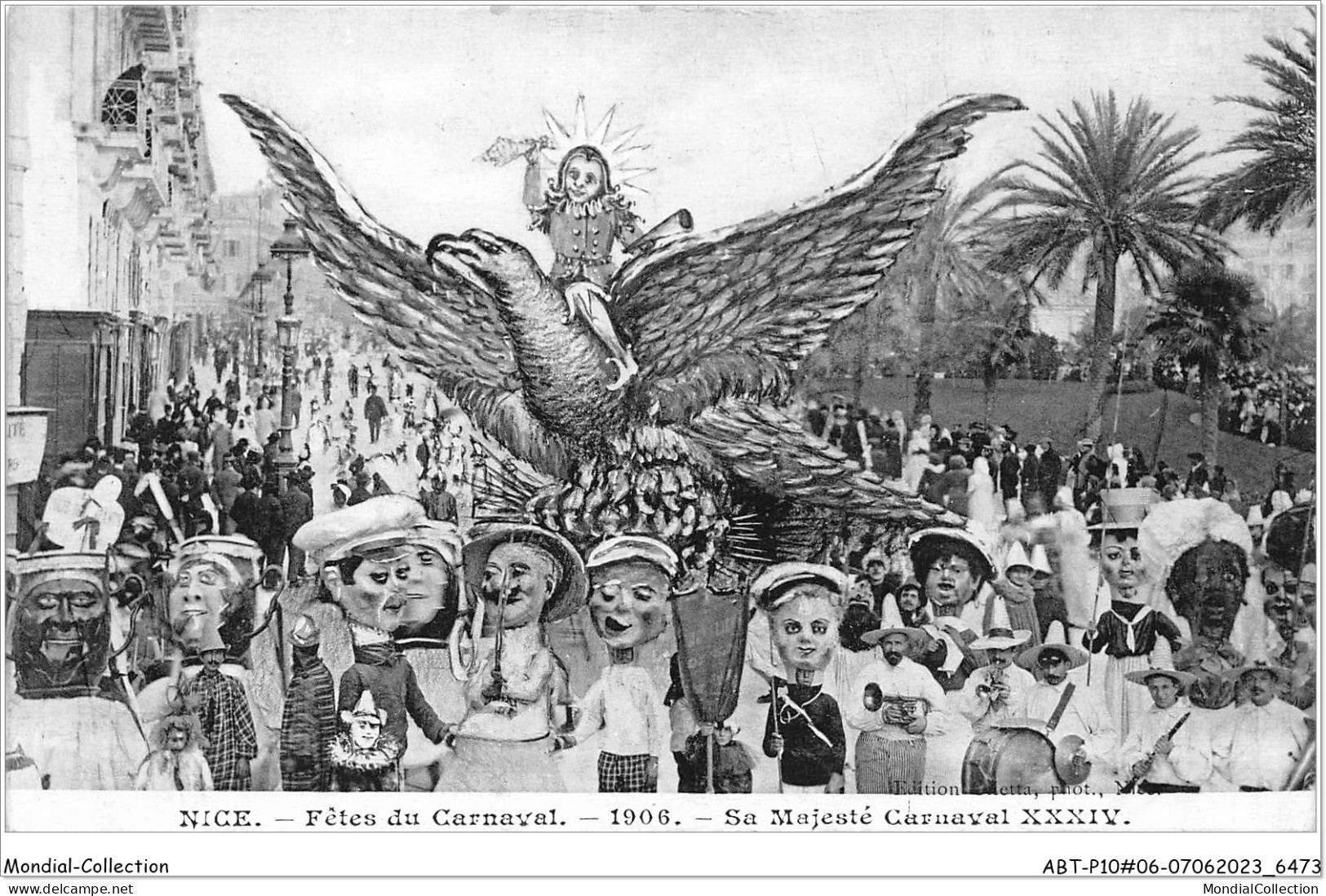 ABTP10-06-0928 - NICE - Fete Du Carnaval - Sa Majeste Carnaval - Karneval