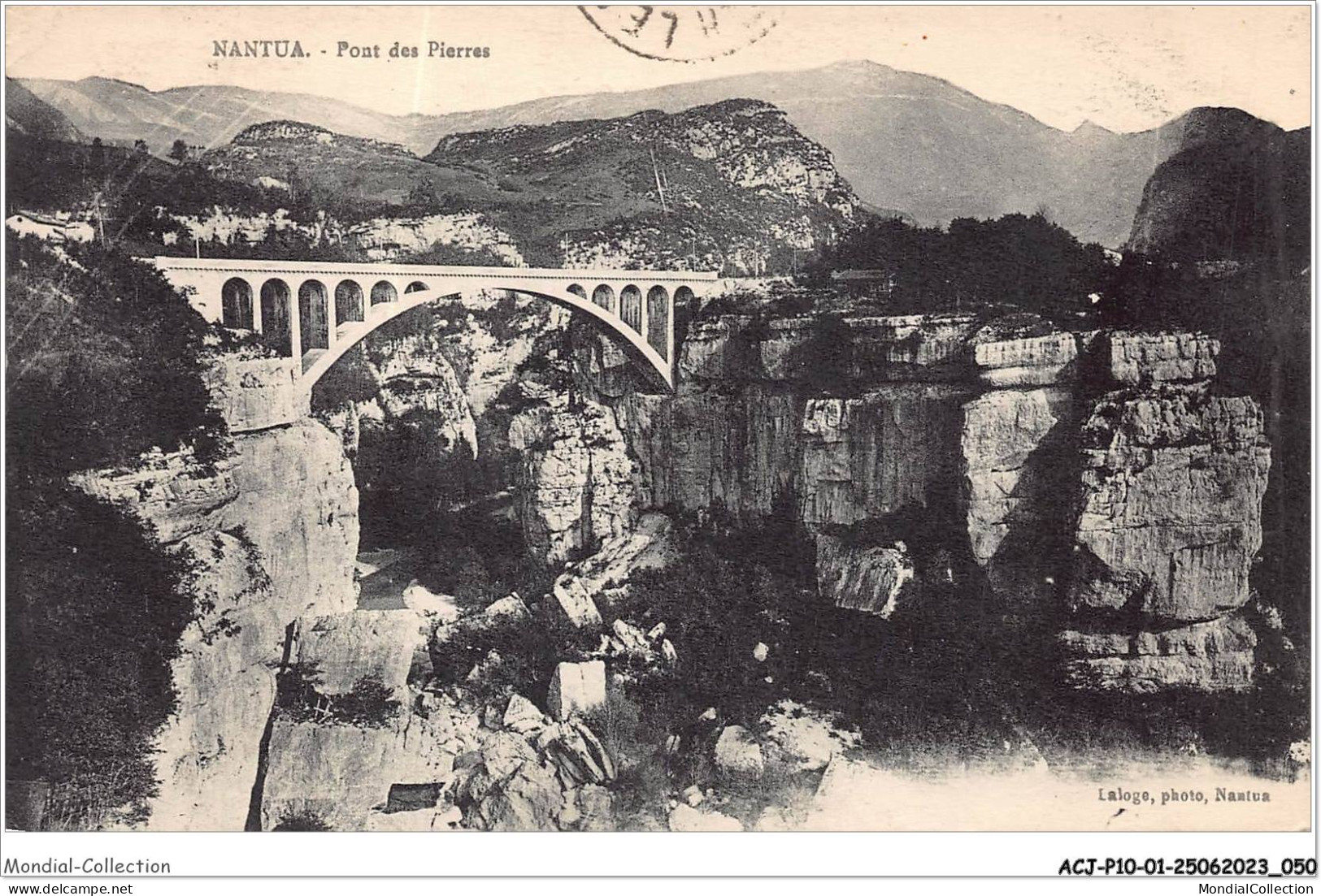 ACJP10-01-0828 -  NANTUA - Pont Des Pierres  - Nantua