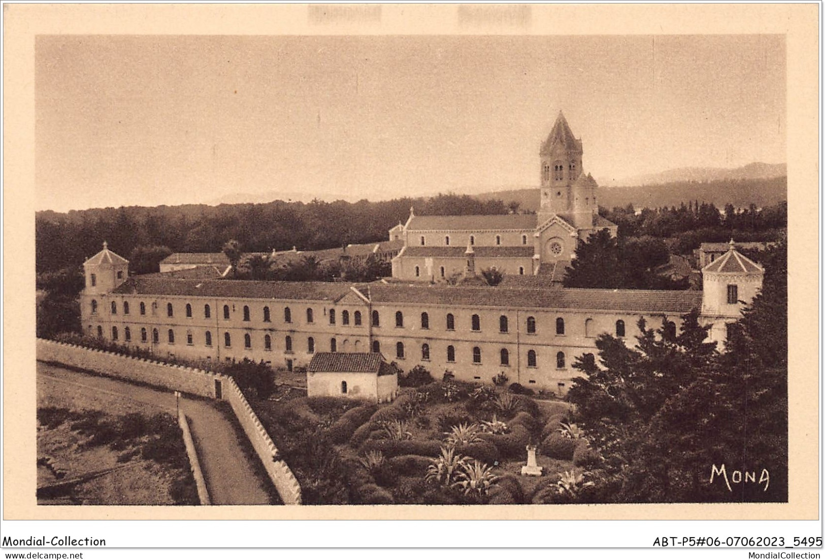 ABTP5-06-0436 - ILE SAINT-HONORAT - Monastere De Lerins - Vue Generale De L'Abbaye - Cannes