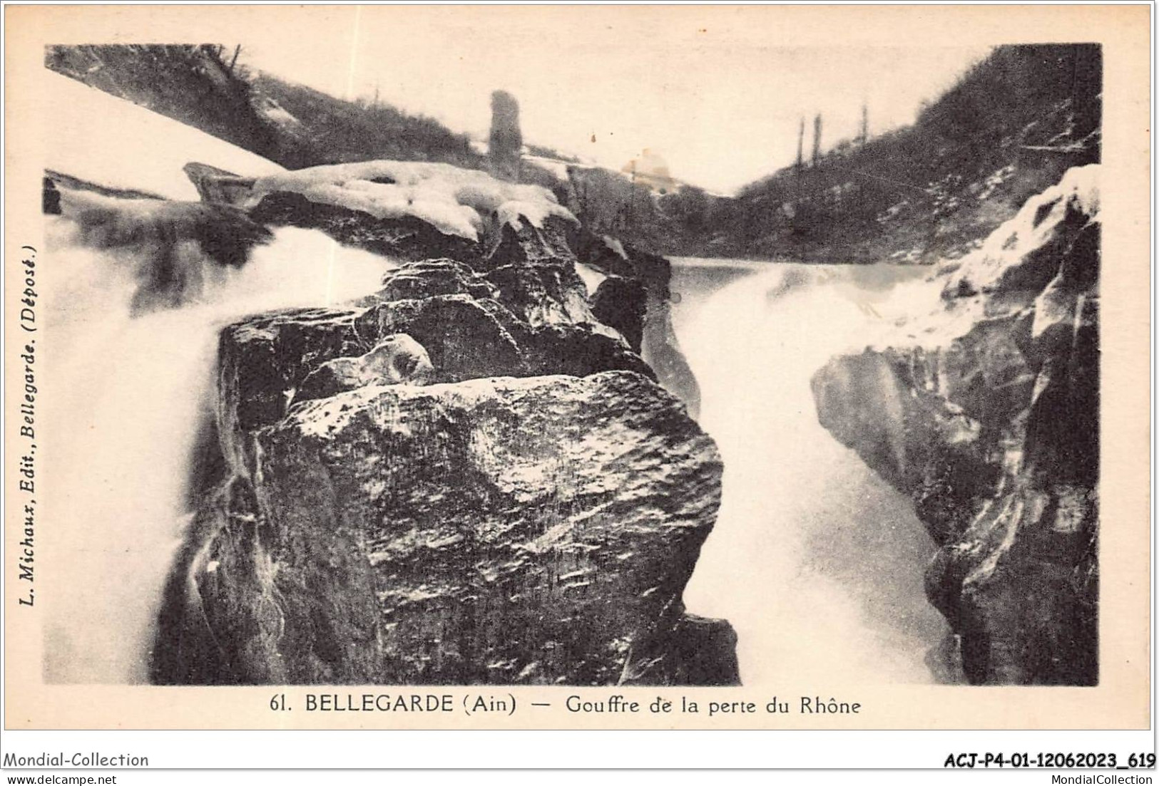 ACJP4-01-0260 -  BELLEGARDE - Gouffre De La Perte Du Rhone - Bellegarde-sur-Valserine