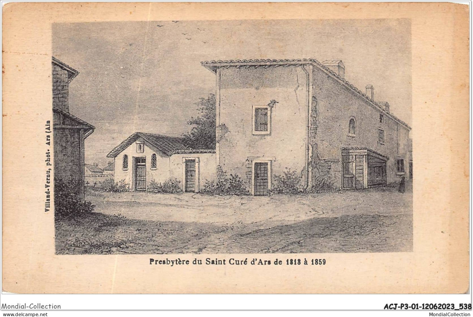 ACJP3-01-0219 - Presbyteres Du Saint Curé D'ARS De 1818 à 1859 - Ars-sur-Formans